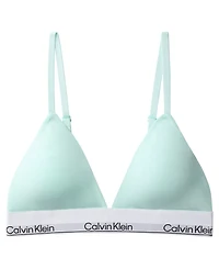 Calvin Klein Women's Icon Cotton-Modal Lightly Lined Triangle Bralette QF8498
