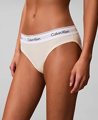 Calvin Klein Women's Ck Icon Cotton Modal Bikini Underwear QF8520