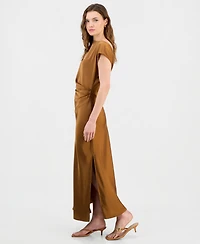 Sam Edelman Women's Slim Side-Cinched Maxi Dress