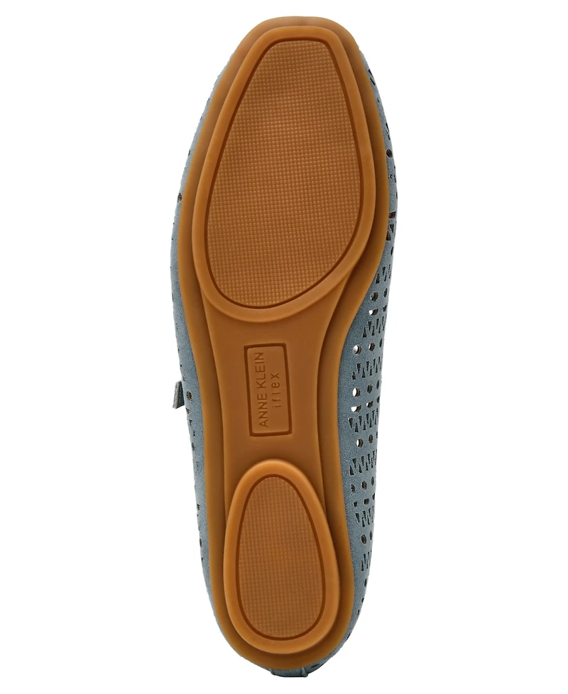 Anne Klein Women's Connie-p Mary Jane Buckle Flats
