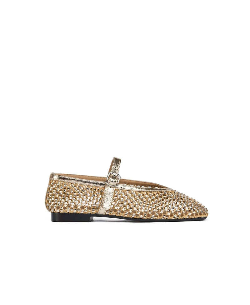 Grace Footwear Christen Netted Leather Mary Jane