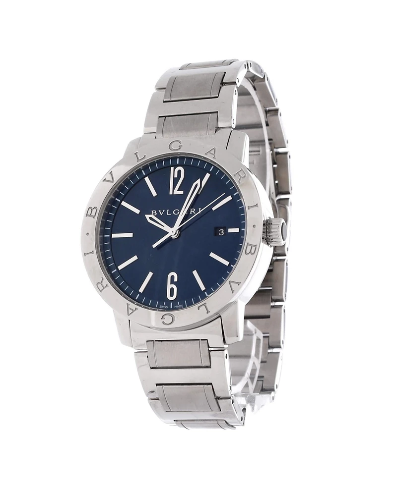 Pre-Owned Bvlgari Bvlgari Bvlgari Solotempo Automatic Watch in Stainless Steel 41mm