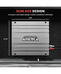 Pyle 5000 Watt 2 Channel Bridgeable Mosfet Amplifier - High Power, Car Audio