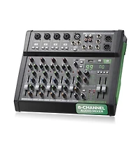 Pyle 8-Ch. Audio Sound Mixer - Bluetooth Studio Mixer - Dj Controller Audio Mixing Console