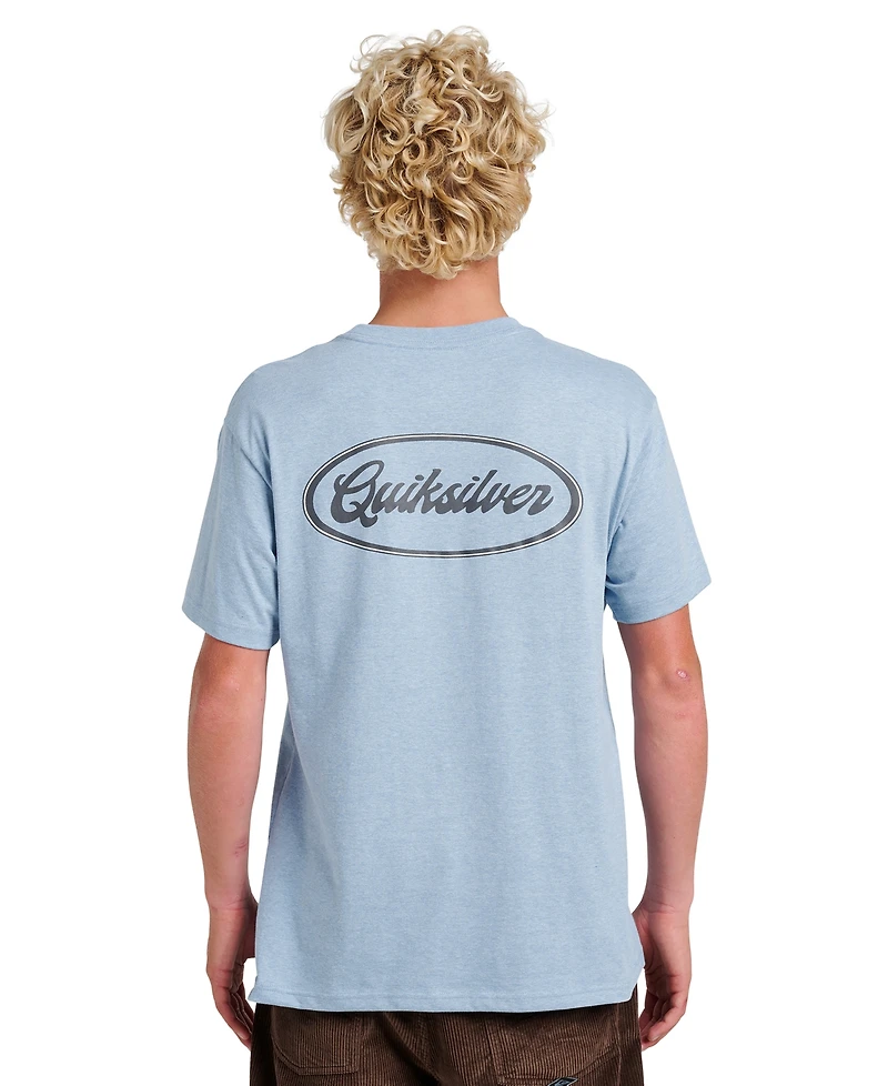Quiksilver Men's Short-Sleeve Mechanics Script T-Shirt