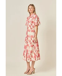 English Factory Women's A-Line Mini Shirt Dress