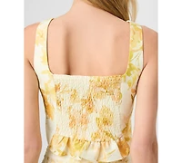 French Connection Women's Printed Cropped Top