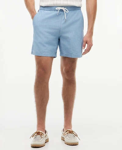 Tommy Hilfiger Men's Dover Chambray Pull-On Shorts