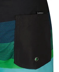 Quiksilver Boys' 8-18 Striped Swim Trunks