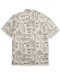 Quiksilver Waterman Men's Short-Sleeve East Cape Shirt