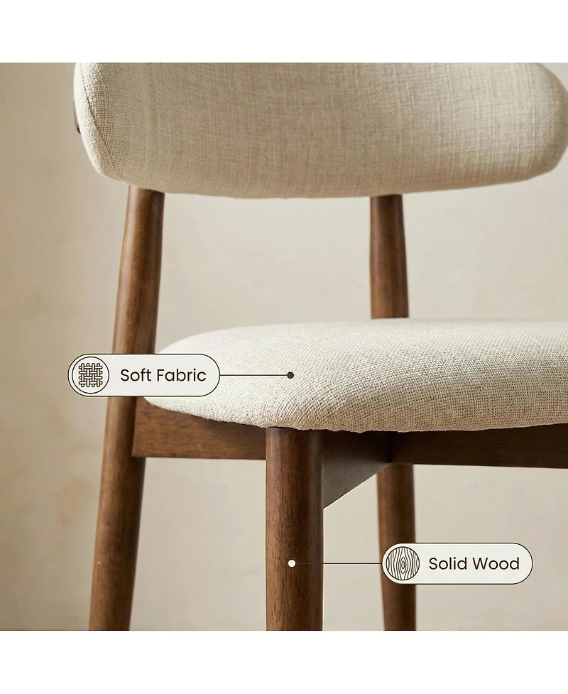 Streamdale Furniture Fabric Dining Chairs