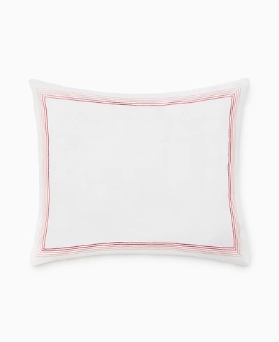 Sferra Nivara Cotton Decorative Pillow, 18" x 22"