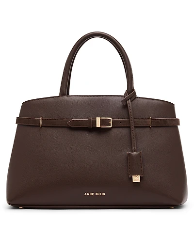 Anne Klein Medium Belted Satchel Handbag