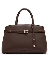Anne Klein Medium Belted Satchel Handbag