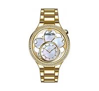 Invicta Women's 46754 Wildflower Quartz PC10 Mother of Pearl, Metal Dial Watch
