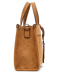 Anne Klein Textured Faux Suede Mini Tote Handbag