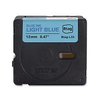 Brother P-Touch BtagL33 0.47 in. x 13.1 ft. Genuine P-Touch BTAG Label Tapes