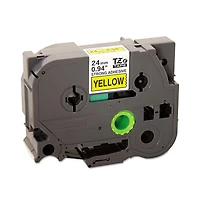 Brother P-Touch TZES651 0.94 in. x 26.2 ft. TZe Standard Adhesive Laminated Labeling Tape