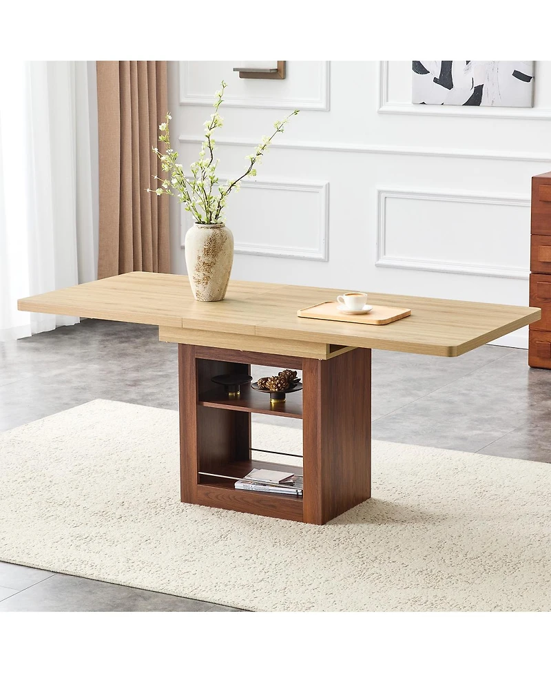 Streamdale Furniture Extendable Dining Table with Storage
