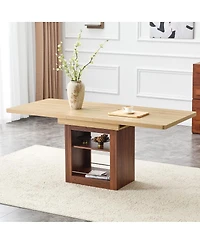 Streamdale Furniture Extendable Dining Table with Storage