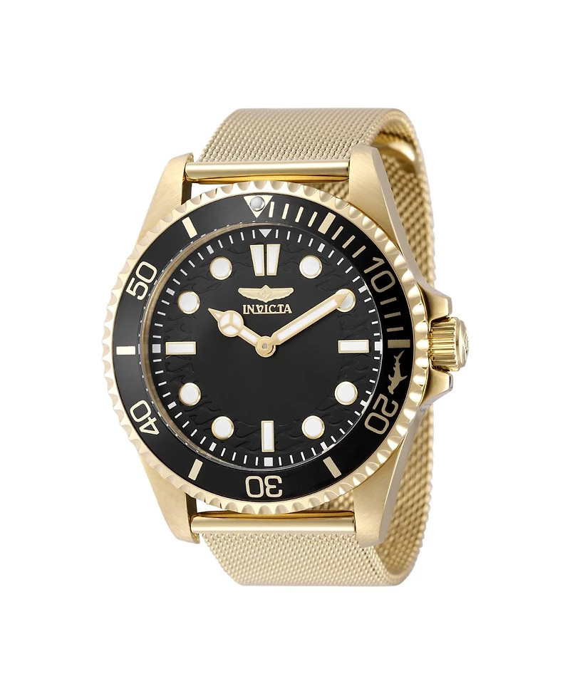 Invicta Men's 49691 Pro Diver Quartz 2026 Brass Dial Watch