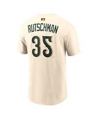 Nike Men's Adley Rutschman Natural Baltimore Orioles 2026 City Connect Name Number T-Shirt