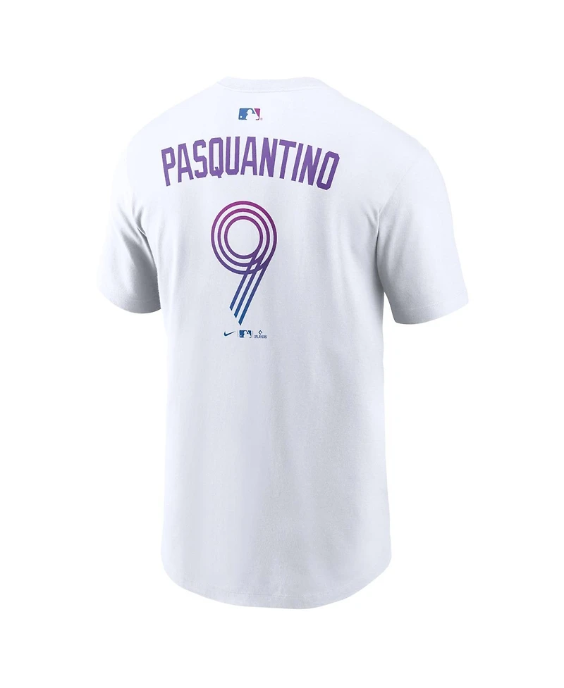 Nike Men's Vinnie Pasquantino White Kansas City Royals 2026 Connect Name Number T-Shirt
