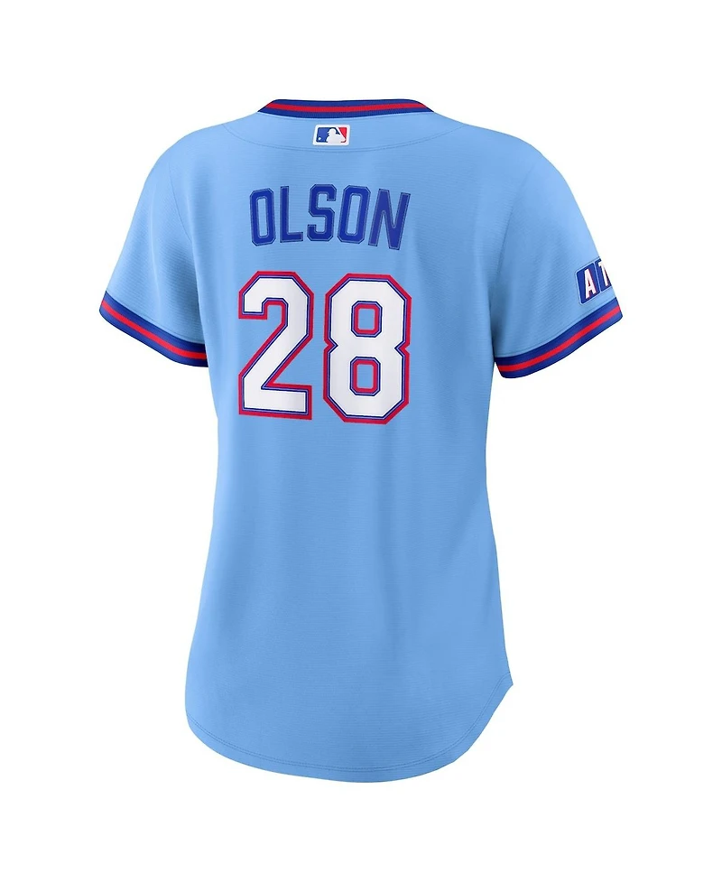 Nike Women's Matt Olson Powder Blue Atlanta Braves 2026 City Connect Stadium Jersey