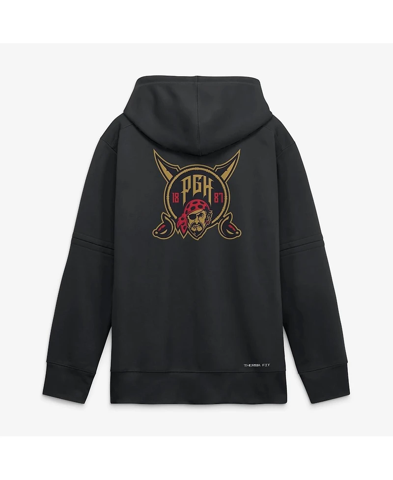 Nike Men's Black Pittsburgh Pirates 2026 City Connect Authentic Collection Therma-fit Hoodie