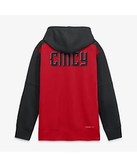Nike Men's Red/Black Cincinnati Reds 2026 City Connect Authentic Collection Therma-fit Hoodie