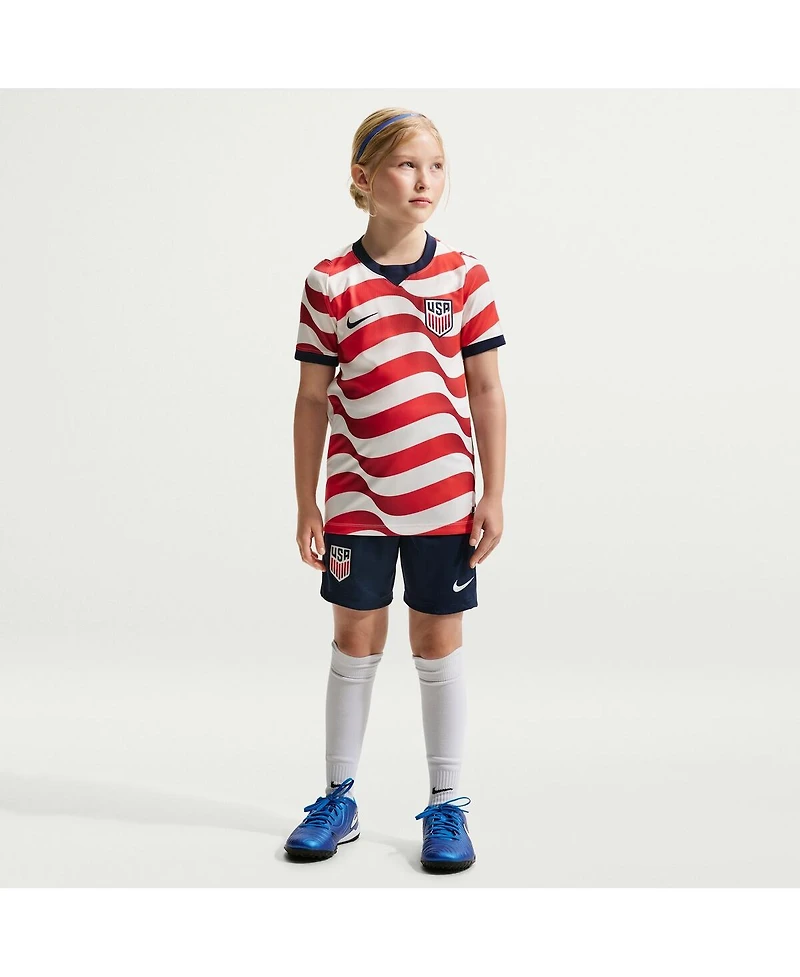 Nike Big Boys and Girls Navy Usmnt 2026 Stadium Replica Shorts