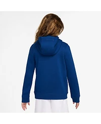 Nike Big Boys and Girls Blue South Korea National Team Club Hoodie