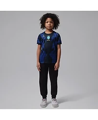 Jordan Preschool Blue Brazil National Team 2026 Dri-fit Replica Jersey