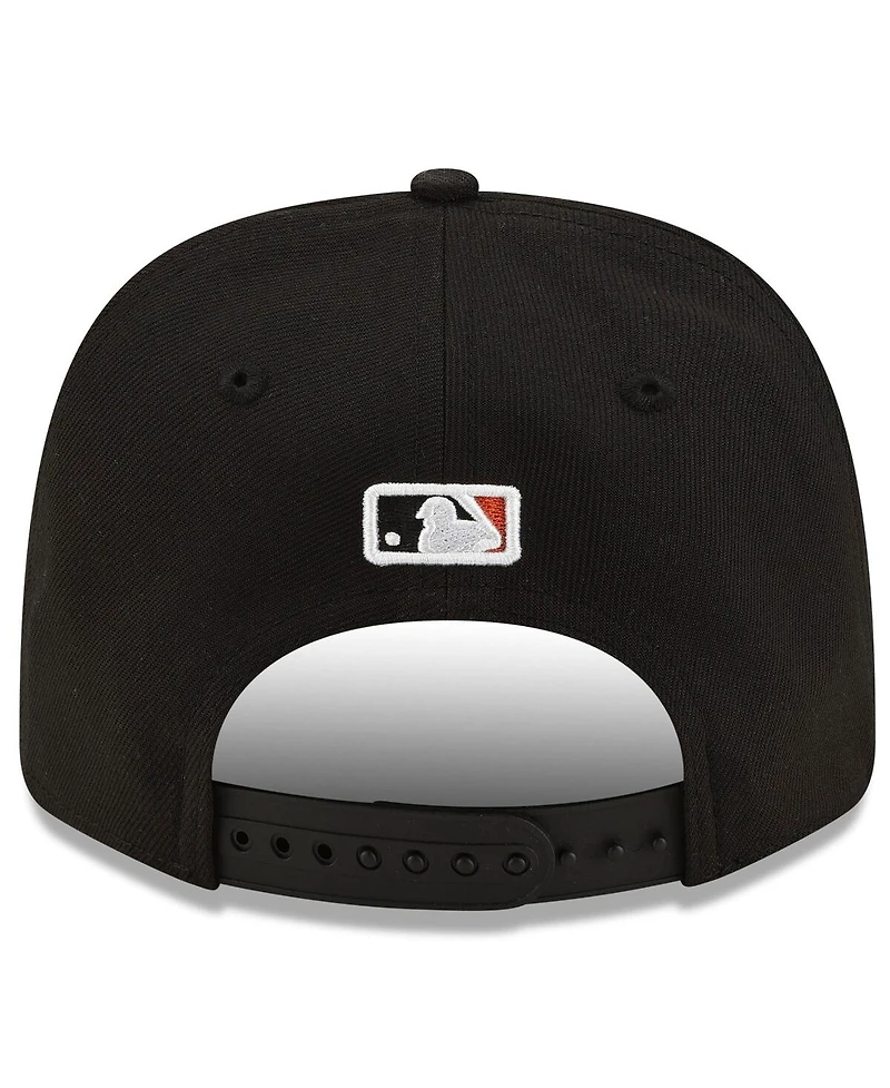 New Era Men's Gray/Black San Francisco Giants Player Replica Alternate 9SEVENTY Adjustable Hat