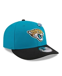 New Era Men's Teal/Black Jacksonville Jaguars 2026 Nfl Draft On Stage Pre-Curved 9FIFTY Snapback Hat