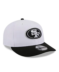 New Era Men's White/Black San Francisco 49ers 2026 Nfl Draft Pre-Curved 9FIFTY Snapback Hat