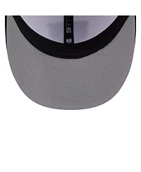 New Era Men's White/Black Chicago Bears 2026 Nfl Draft Pre-Curved 59FIFTY Fitted Hat