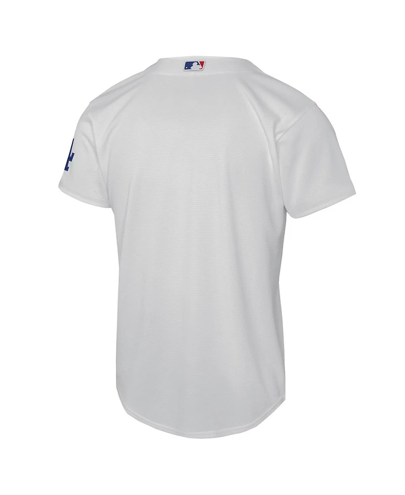 Nike Big Boys and Girls White Los Angeles Dodgers Home Stadium Jersey