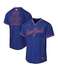 Nike Big Boys and Girls Juan Soto Royal New York Mets Alternate Replica Jersey