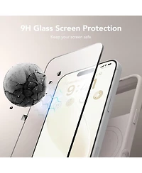 Gonez Magnetic for iPhone 17 Pro Case, Compatible with MagSafe, Liquid Silicone Anti-Scratch Shockproof Protective Phone Case 6.3 inch, Stone