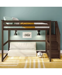 Max and Lily Classic Full High Loft wiith Staircase