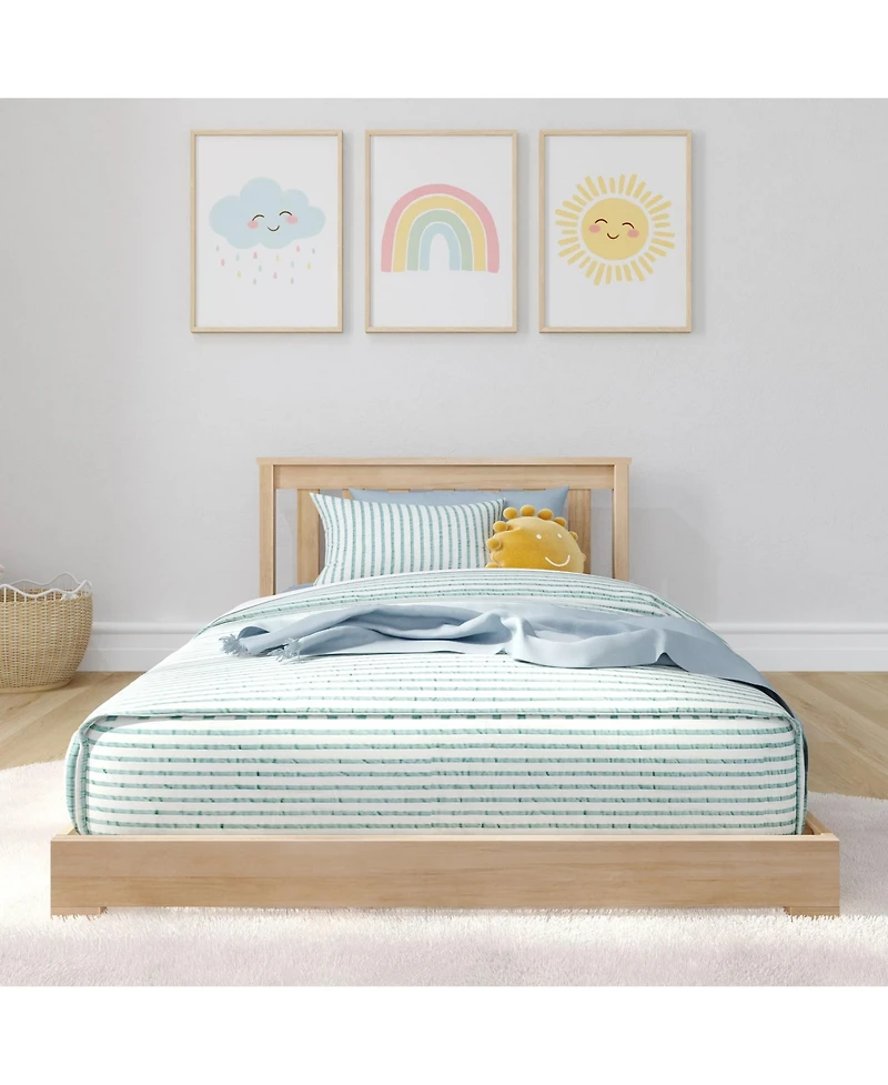 Max & Lily Classic Floor Bed, Twin
