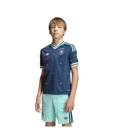 Adidas Big Boys and Girls Navy Germany National Team 2026 Away Replica Jersey