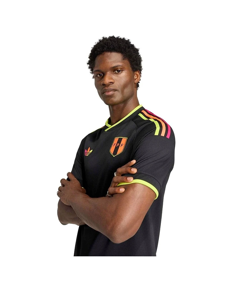 Adidas Men's Black Peru National Team 2026 Away Replica Jersey