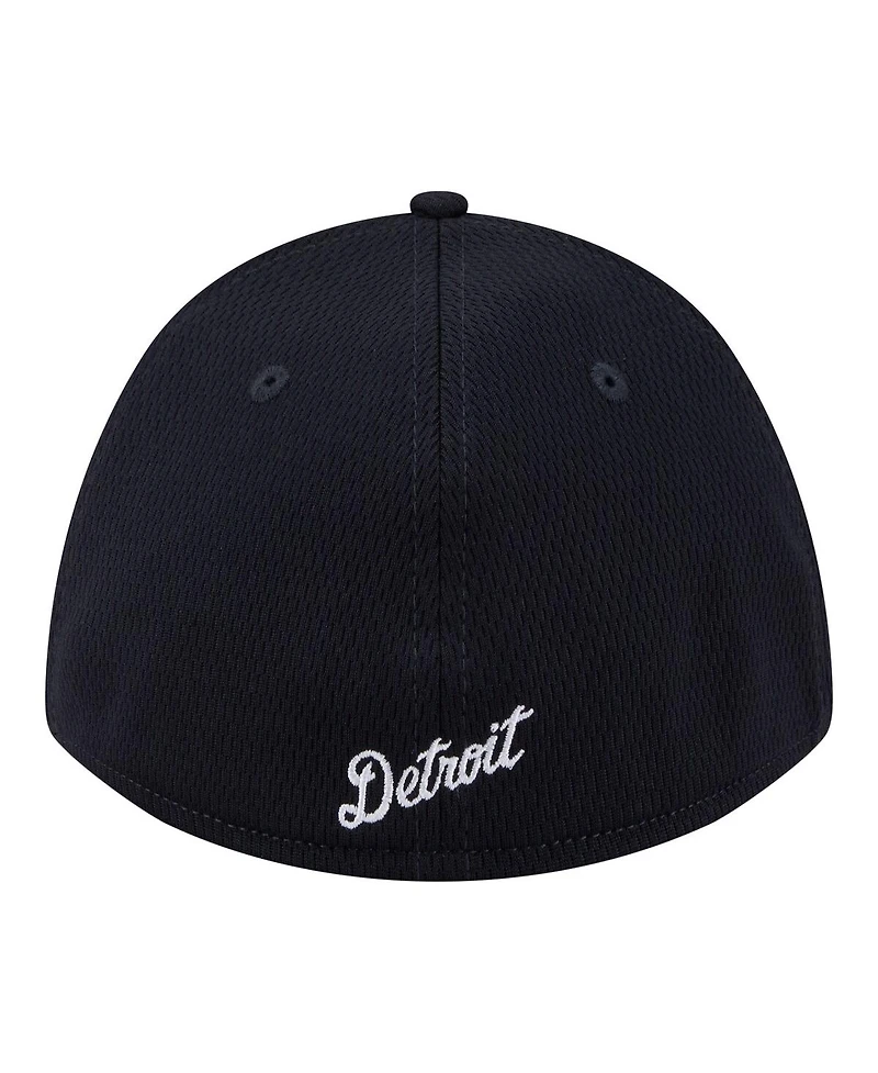 New Era Men's Navy Detroit Tigers Dash 39THIRTY Flex Hat