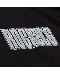 Mitchell & Ness Men's Black Houston Rockets Chrome Heritage T-Shirt