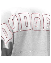 Fanatics Women's White Los Angeles Dodgers Baseball Stitch Spirit Jersey Long Sleeve T-Shirt