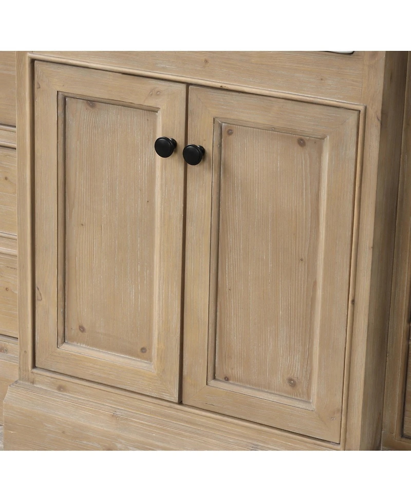 Ari Bath 48" Kelly, Weathered Fir Finish