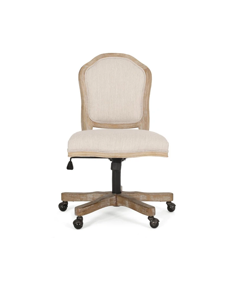Streamdale Furniture French Country Swivel Office Chair - Adjustable Height
