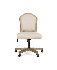 Streamdale Furniture French Country Swivel Office Chair - Adjustable Height